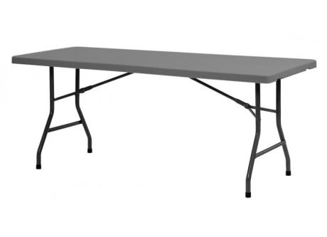 Τραπέζι Μονοκόμματο 180x75 Γκρι Ανοιχτό ZOWN XL180 (7)