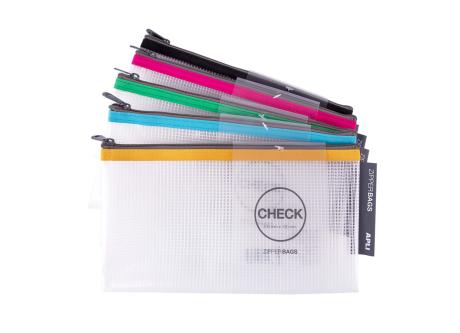 Θήκη με Φερμουάρ 230mmX130mm Yellow, Red, Green, Blue, Black
