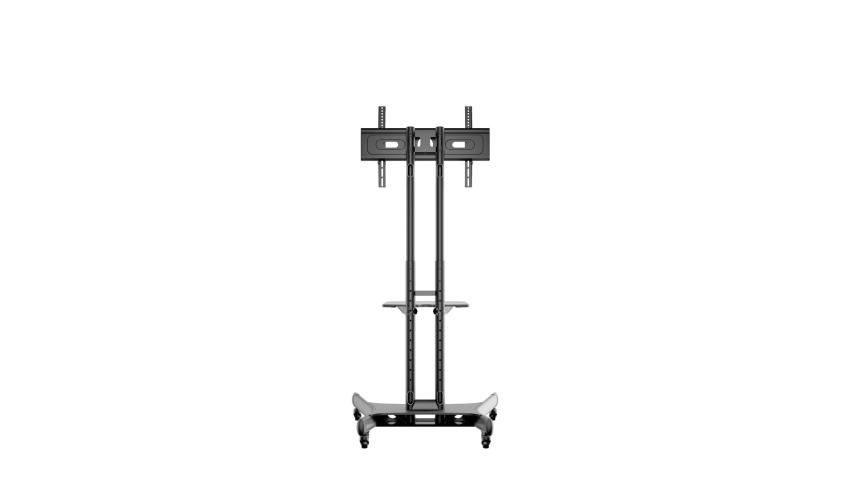 Multibrackets M Public Floorstand Basic 150 - Stand for video conferencing system - screen size: 32" - 60" - max load: 50kg - UL - VESA: 100x100-600x400 mm - black (2)