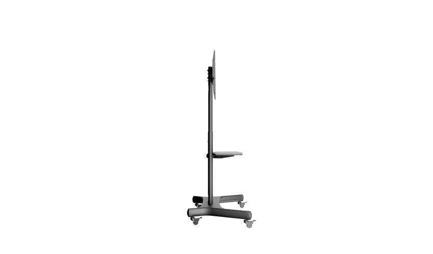Multibrackets M Public Floorstand Basic 150 - Stand for video conferencing system - screen size: 32" - 60" - max load: 50kg - UL - VESA: 100x100-600x400 mm - black (2)