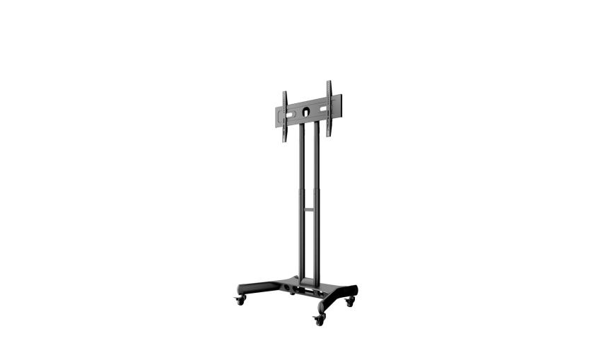 Multibrackets M Public Floorstand Basic 150 - Stand for video conferencing system - screen size: 32" - 60" - max load: 50kg - UL - VESA: 100x100-600x400 mm - black (2)