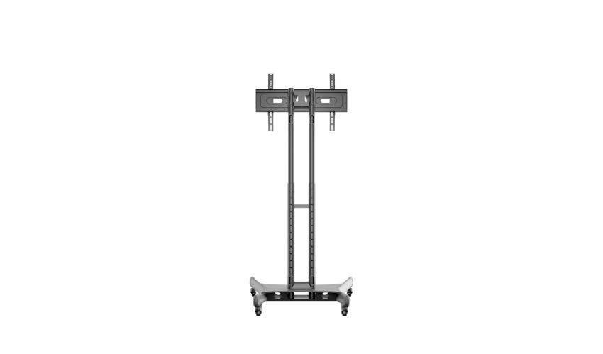Multibrackets M Public Floorstand Basic 150 - Stand for video conferencing system - screen size: 32" - 60" - max load: 50kg - UL - VESA: 100x100-600x400 mm - black (2)