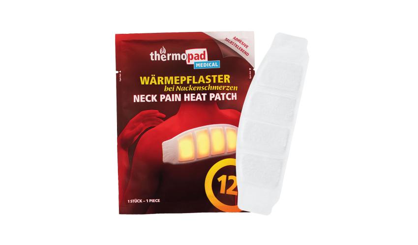 Neck pain heat patch medical
