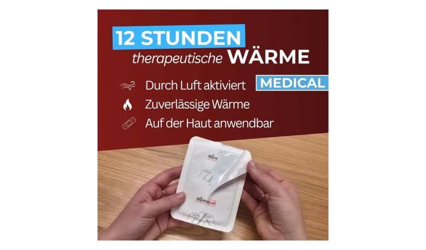 Pain relief heat patch medical
