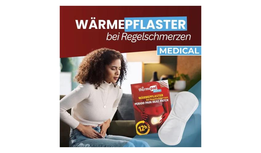 Period pain heat patch medical