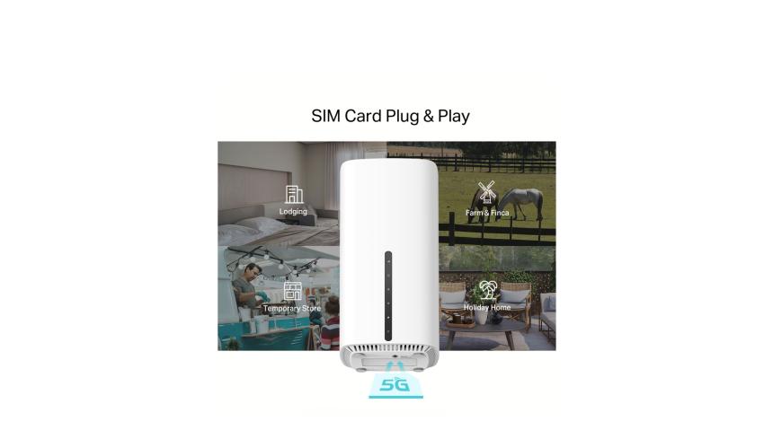 TP-Link WiFi Router 5G AX 1800 NX200