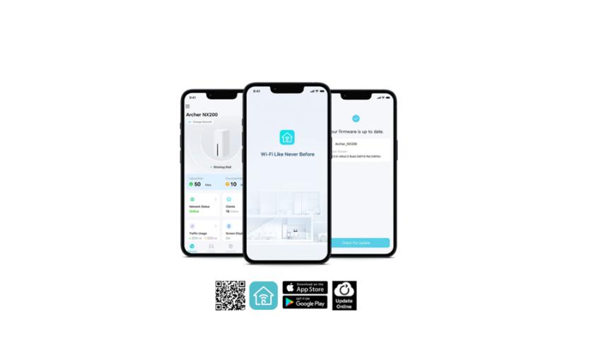 TP-Link WiFi Router 5G AX 1800 NX200