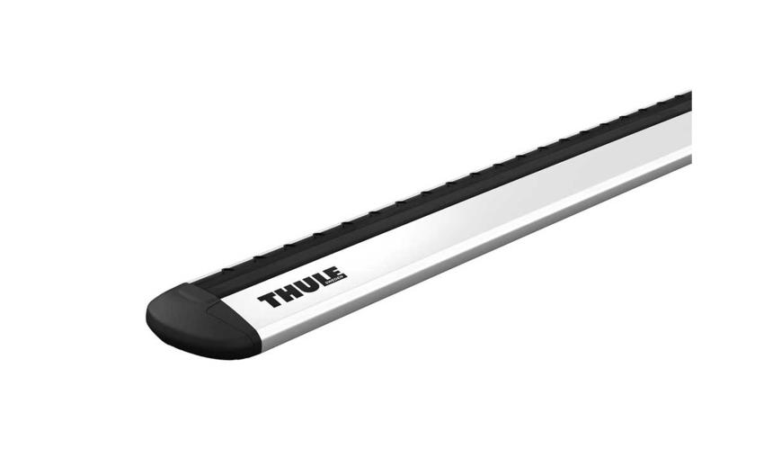 Thule Set Μπάρες Wingbar Evo 710410, Silver, για Raised Rails