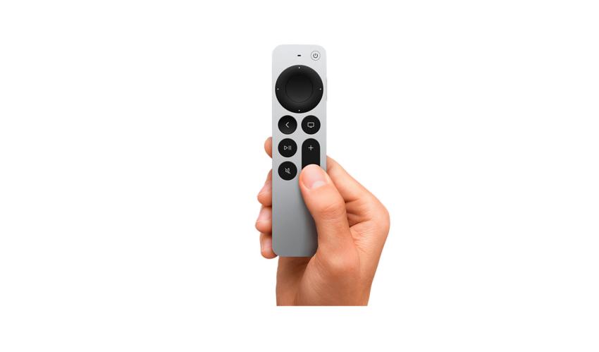 Apple TV Box 4K 32GB Controller in Hand