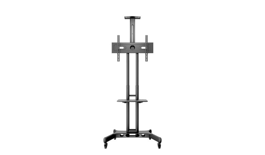 Multibrackets M Public Floorstand Basic 150 - Stand for video conferencing system - screen size: 32" - 60" - max load: 50kg - UL - VESA: 100x100-600x400 mm - black (2)