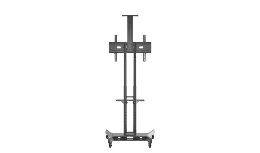 Multibrackets M Public Floorstand Basic 150 - Stand for video conferencing system - screen size: 32" - 60" - max load: 50kg - UL - VESA: 100x100-600x400 mm - black (2)