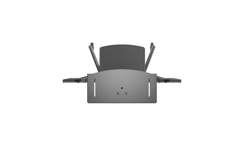 Multibrackets M Public Floorstand Basic 150 - Stand for video conferencing system - screen size: 32" - 60" - max load: 50kg - UL - VESA: 100x100-600x400 mm - black (2)