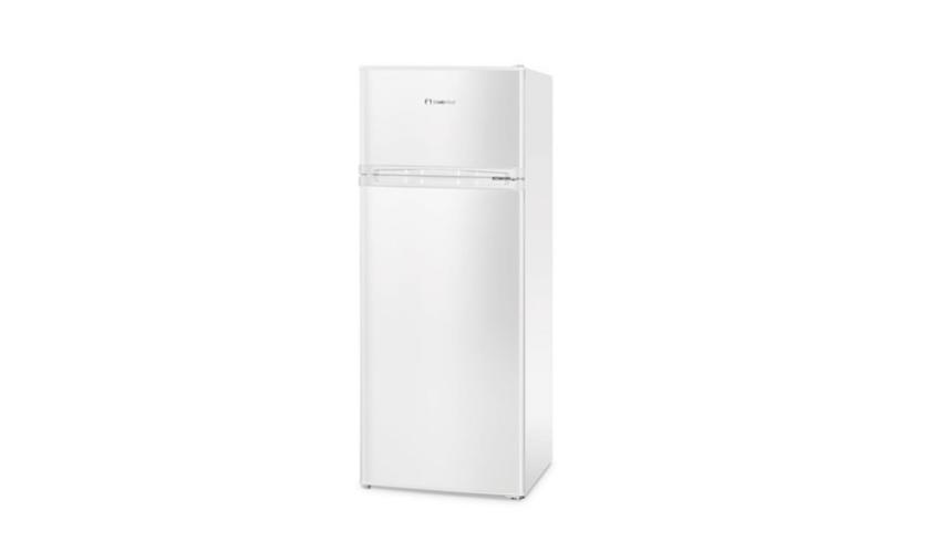 Inventor DPC143EW δίπορτο ψυγείο χωρητικότητας 206Lt