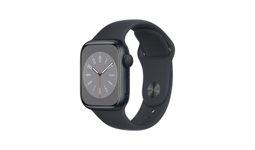 (2022) Apple Watch S8 41mm Midnight with Midnight Sport Band
