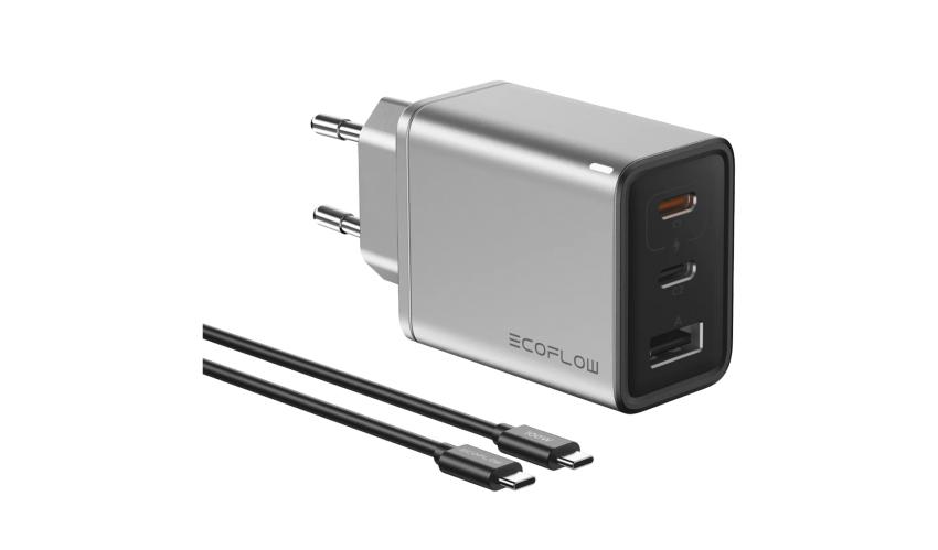 65W EcoFlow RAPID GaN Charger with 100W Cable