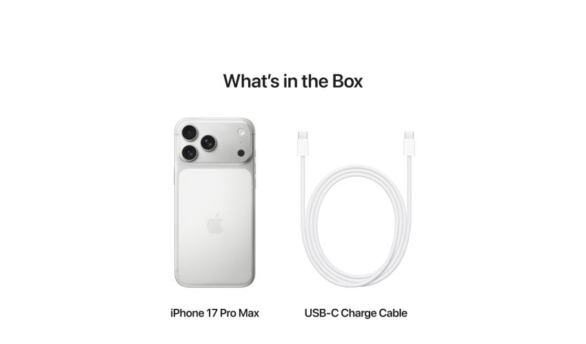 (2025) iPhone 17 Pro Max, 6.9", 256GB, Silver
