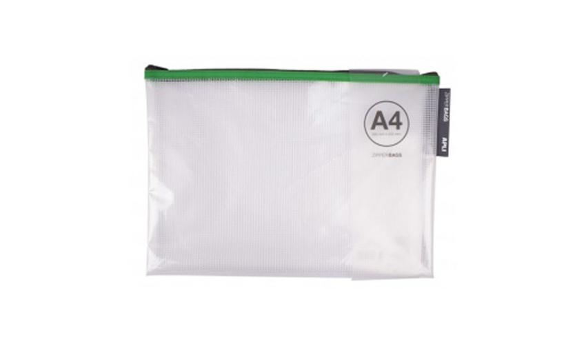 APLI ZIPPER BAG Φερμουαρ A4 355mmX255mm συσκ 20τεμ Yellow, Red, Green, Blue, Black