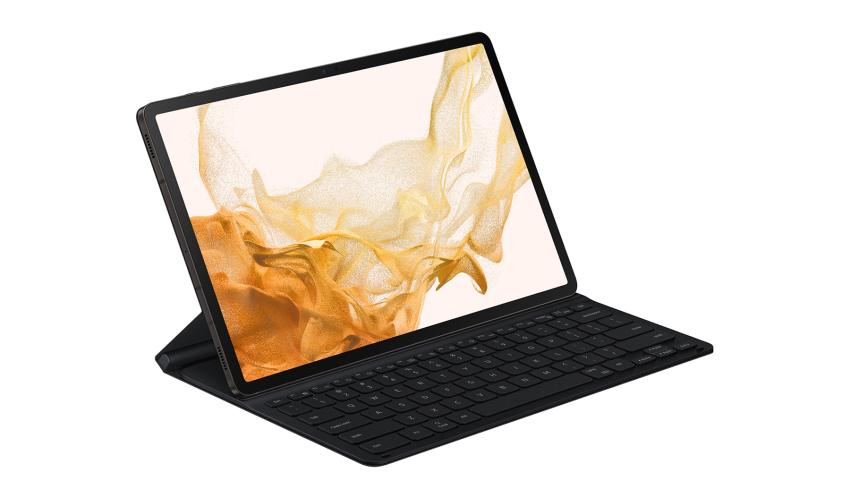 (2020) Cover Keyboard for Samsung Galaxy Tab S7+ T970 Wi Fi 12.4" 128GB/6GB Mystic Black