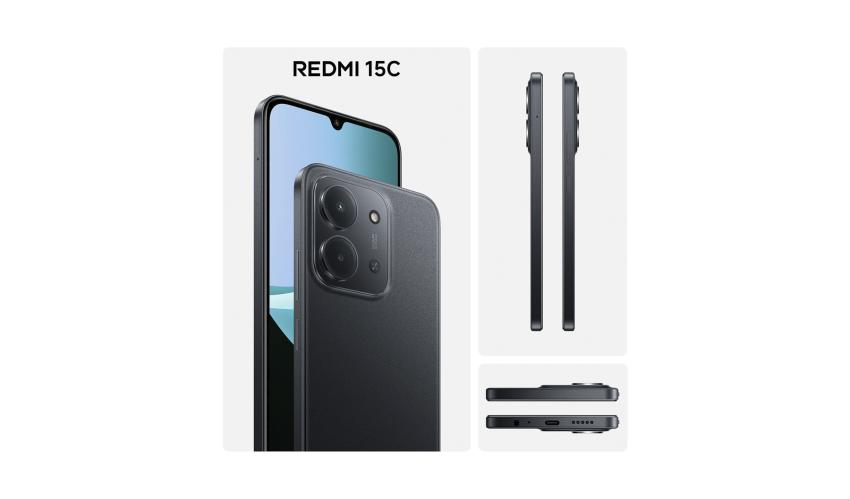 (2025) Xiaomi Redmi 15C 16.9" 4/128GB 5G Midnight Black