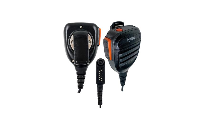 Hytera Waterproof Remote Speaker Microphone (IP67) with emergency button SM26N1-P