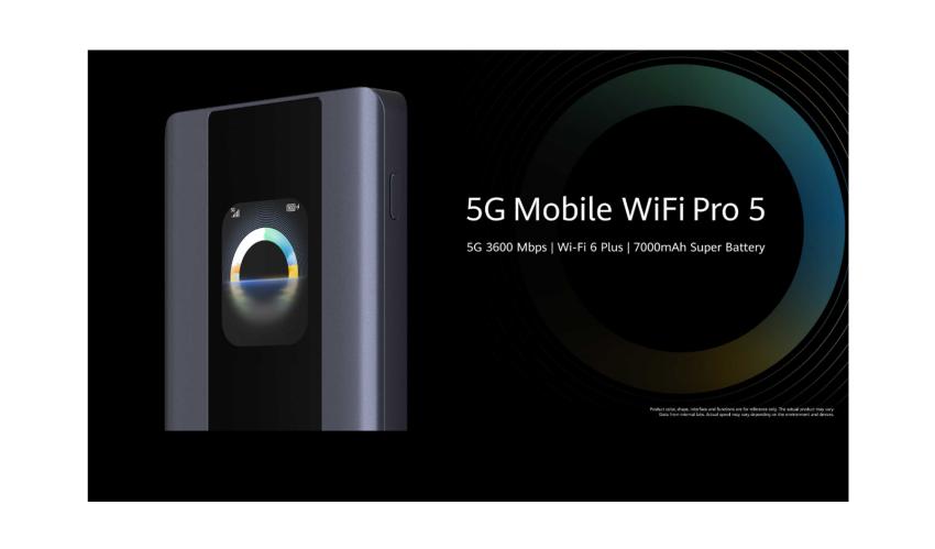 Huawei BROVI 5G Mobile WiFi Pro 5 Grey (10)