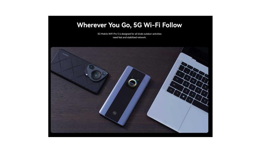 Huawei BROVI 5G Mobile WiFi Pro 5 Grey (10)