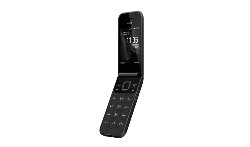 (2021) Nokia 2720 Flip (4GB) Ocean Black 2.8"