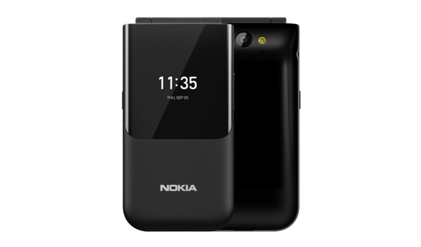 (2021) Nokia 2720 Flip (4GB) Ocean Black 2.8"