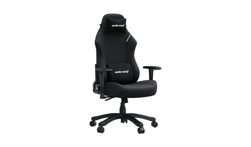 ANDA SEAT Gaming Chair LUNA Large Black Fabric (3)