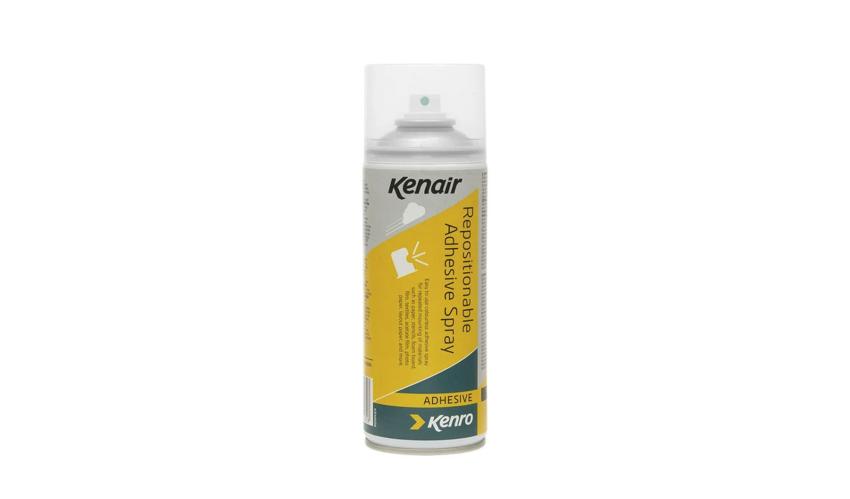 Kenair 400ml Colourless Repositionable Adhesive Spray