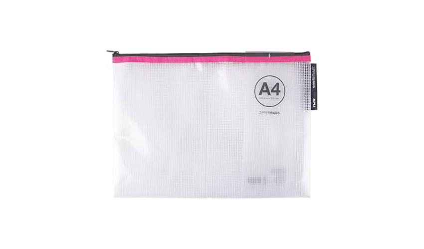 APLI ZIPPER BAG Φερμουαρ A4 355mmX255mm συσκ 20τεμ Yellow, Red, Green, Blue, Black