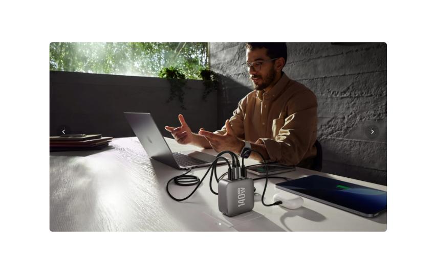 140W EcoFlow RAPID Pro Charger (4 Ports, GaN)