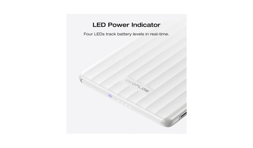 5,000mAh EcoFlow RAPID Mag Power Bank (7.5W, Magnetic Charging)