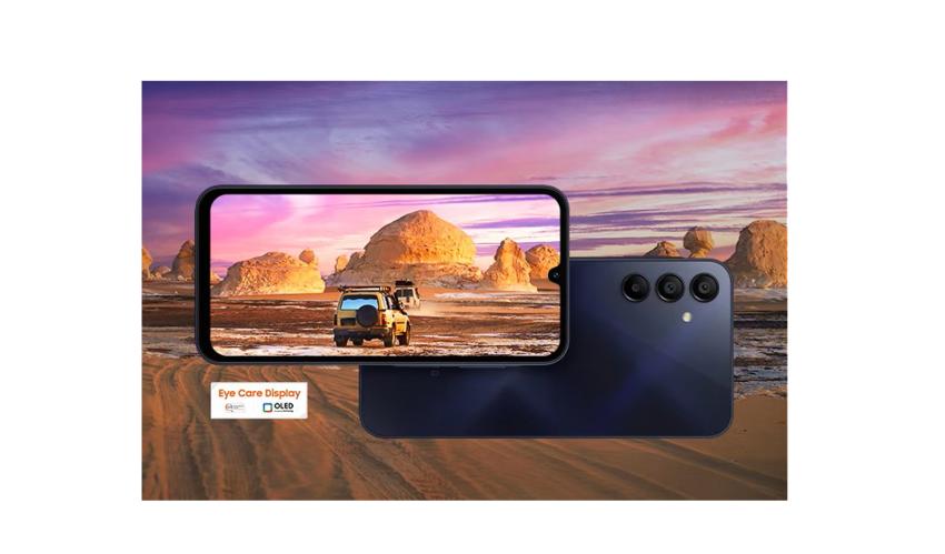 (2023) Samsung Galaxy A15 5G 6.5" 128GB 4GB RAM Blue Black
